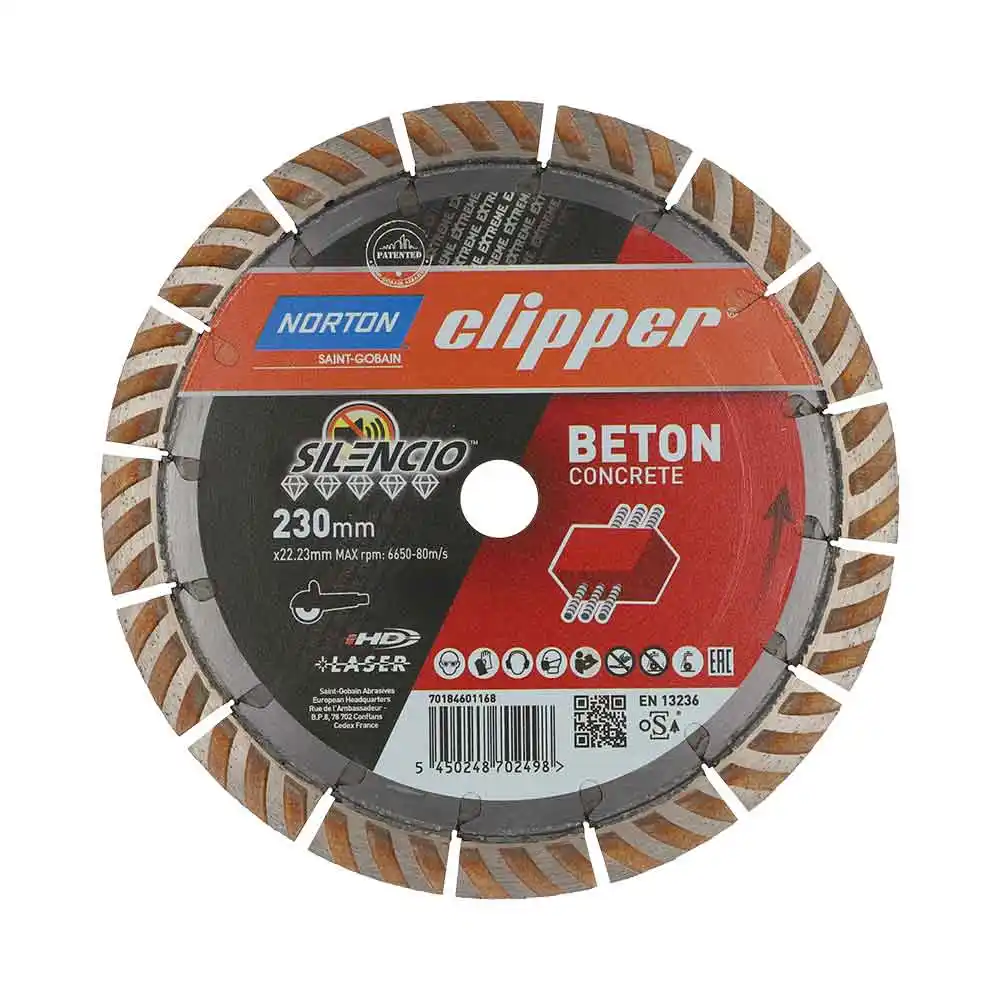 CLIPPER 230 x 22.2/17mm Mortar Raking Segmented Diamond Blade 70184601168
