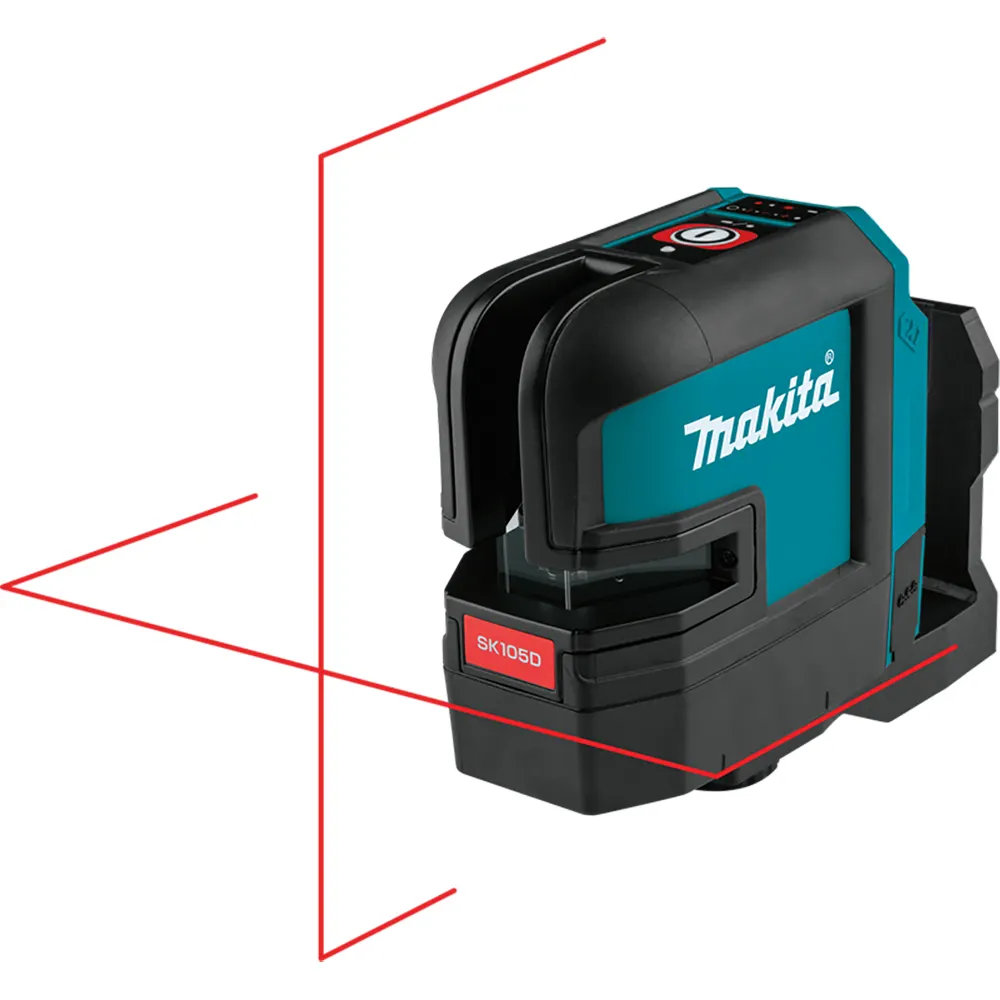 MAKITA 12V Red Crossline Laser Level SK105DZ