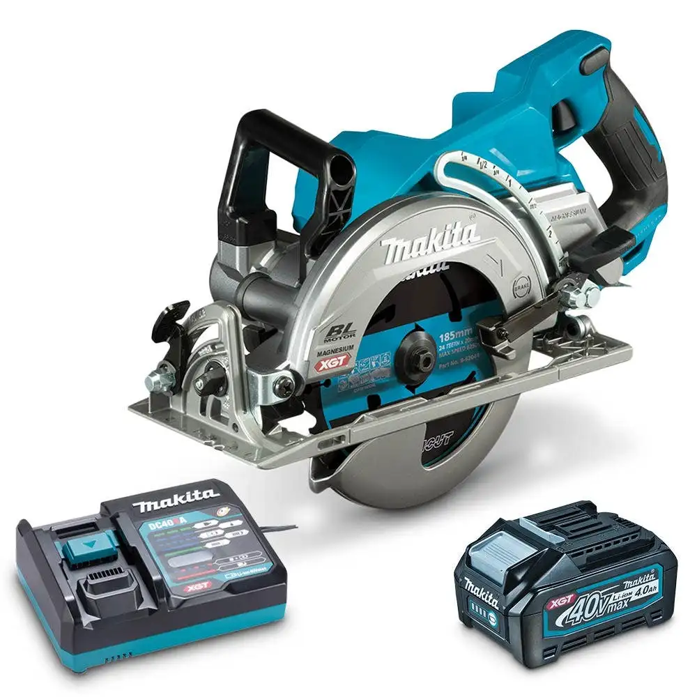 MAKITA 40V Max XGT Brushless 1 x 4.0Ah Circular Saw Kit RS001GM101