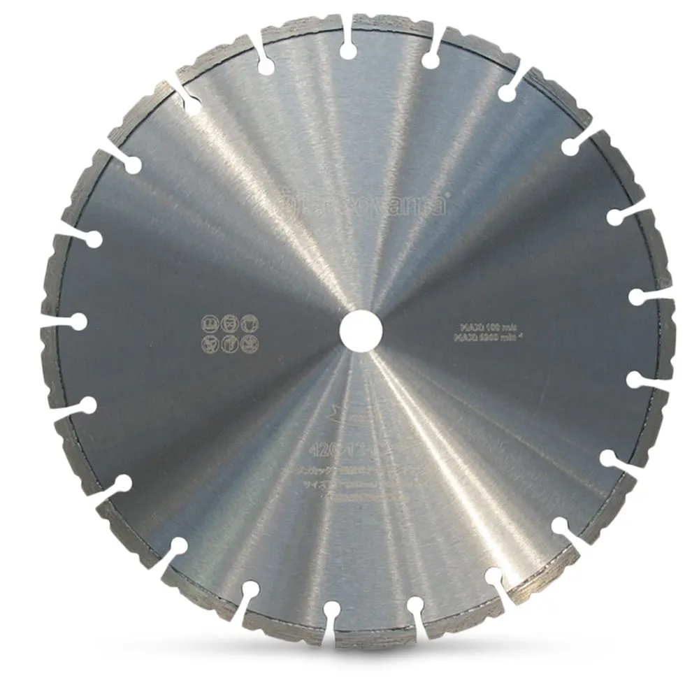 HUSQVARNA 510 x 25.4mm 420 White Segmented Blade Diamond for Concrete Cutting