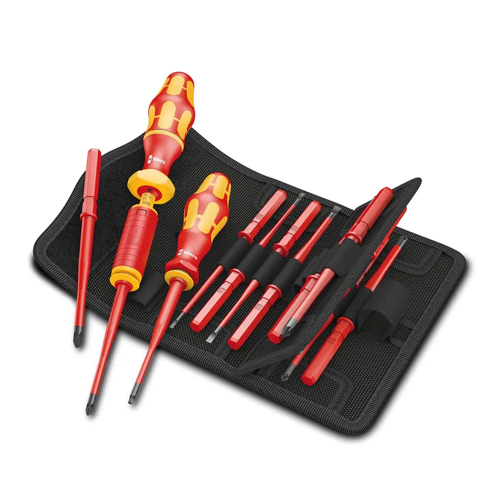 WERA Kraftform Kompakt VDE 16 Torque 1.2-3.0 Nm Extra Slim 1 - 16 Piece WER135906