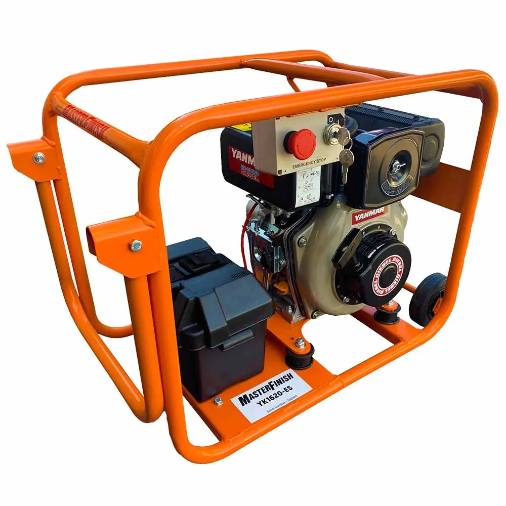 MASTERFINISH 4.8HP Electric Start Diesel Drive Unit YK1620-ES