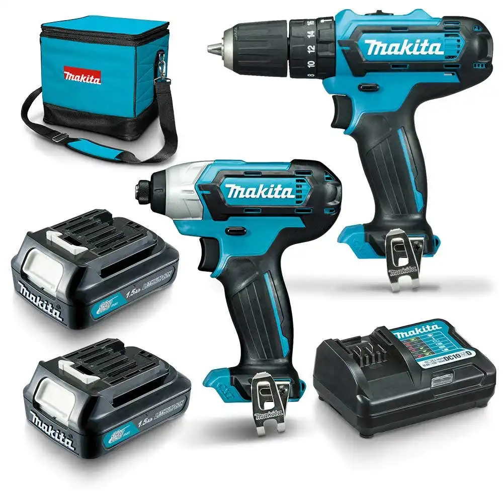 MAKITA 12V 2 Piece 2 x 1.5Ah Combo Kit CLX239