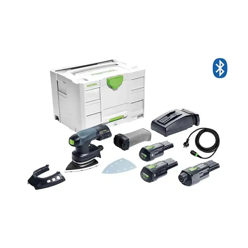 FESTOOL DTSC 400 18V 2 x 3Ah 150mm HD Ergo Orbital Sander Kit 578141