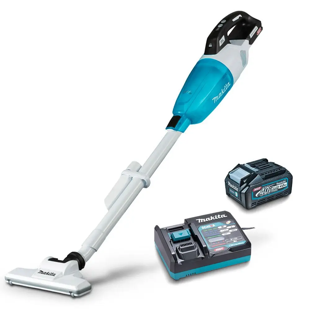 MAKITA 40V Max XGT Brushless 1 x 4.0Ah Stick Vacuum Kit CL001GM101