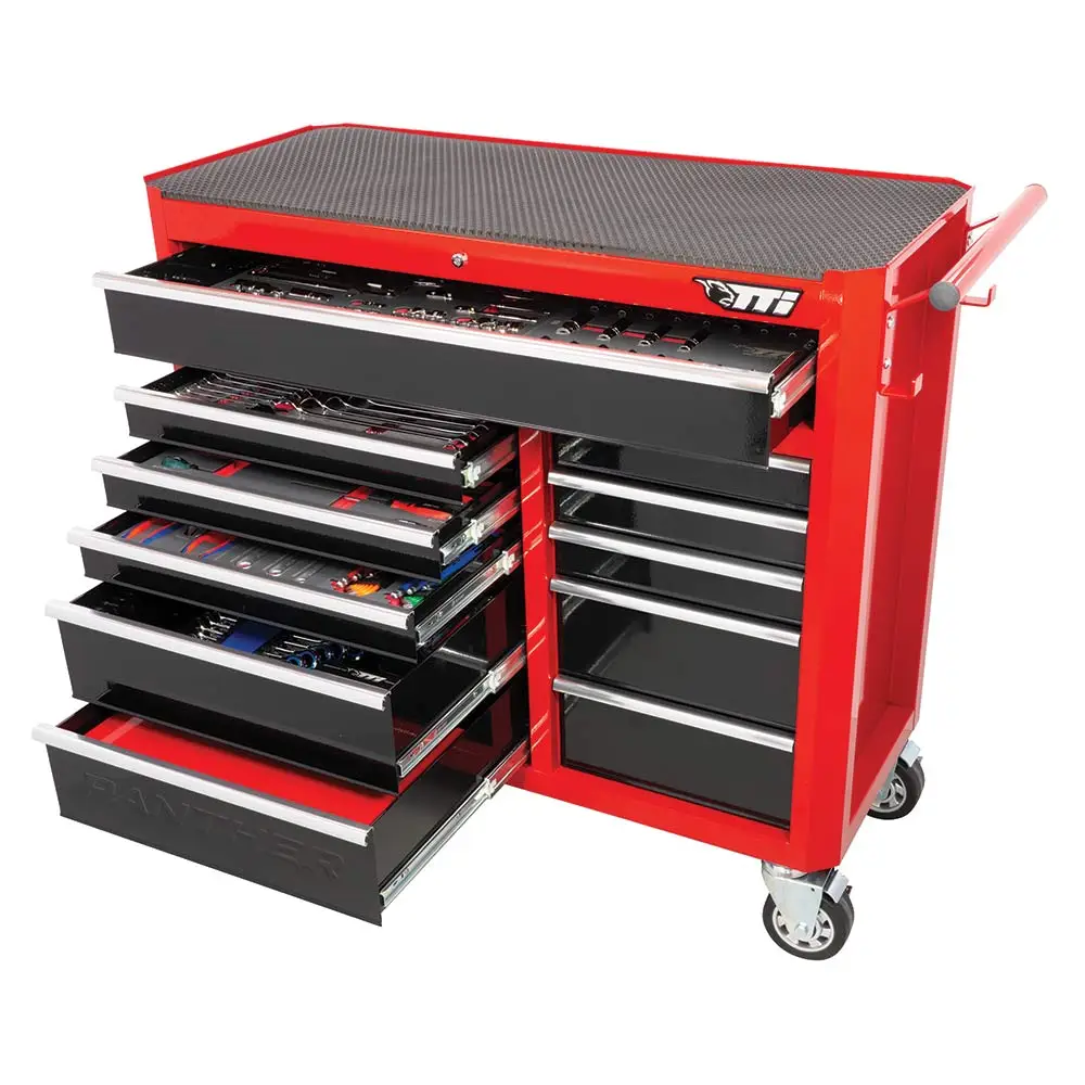TTI 324 Piece 41" 11 Drawer Trolley Tool Kit TTK41111
