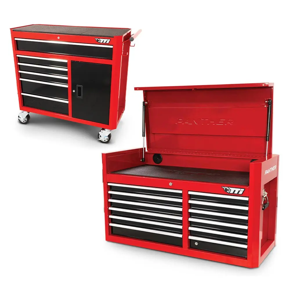 TTI 41" 18 Drawer Tool Trolley & Chest Combo TTKIT947