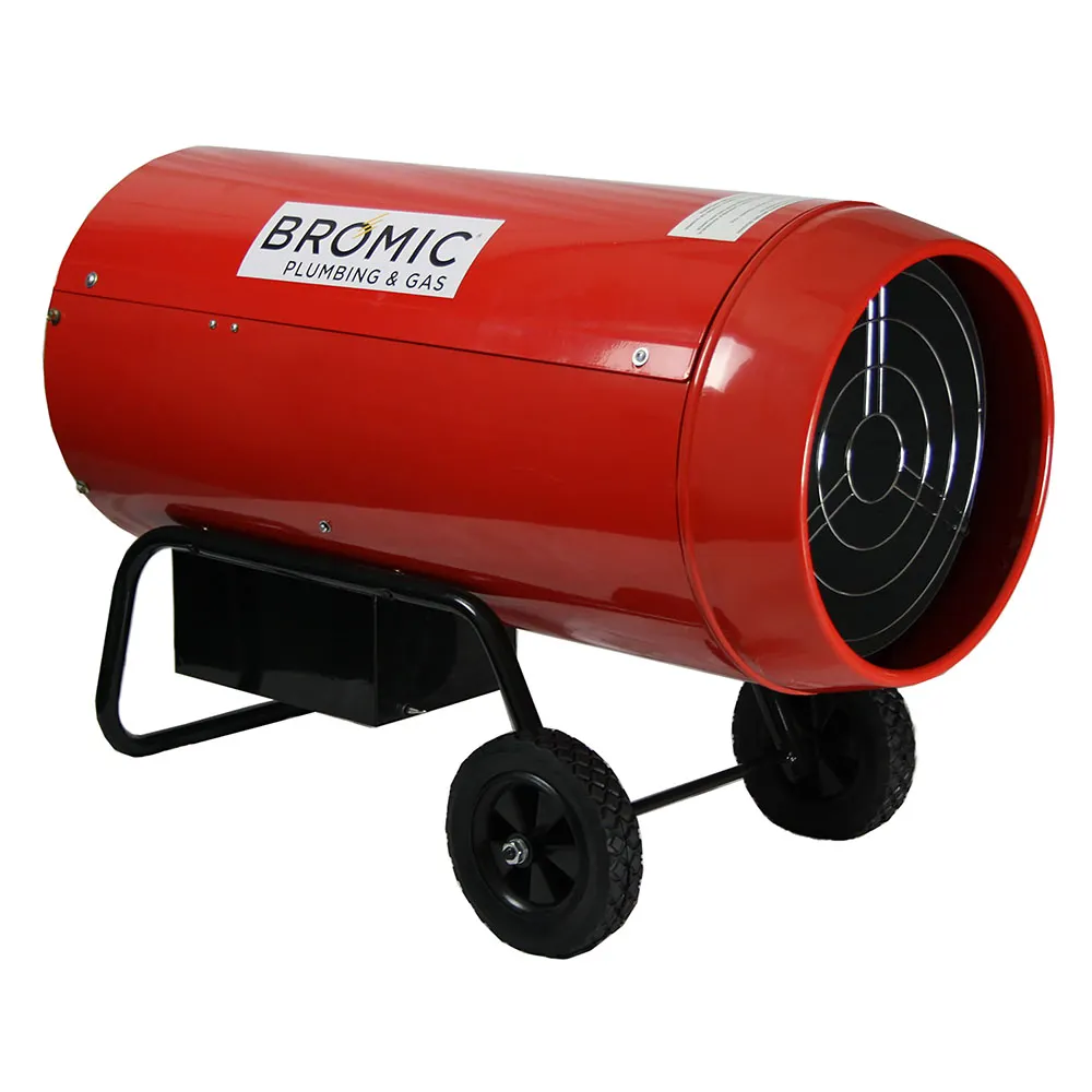 BROMIC 50kW Heat-Flo Blow Heater LPG Hose & Regulator 2620404