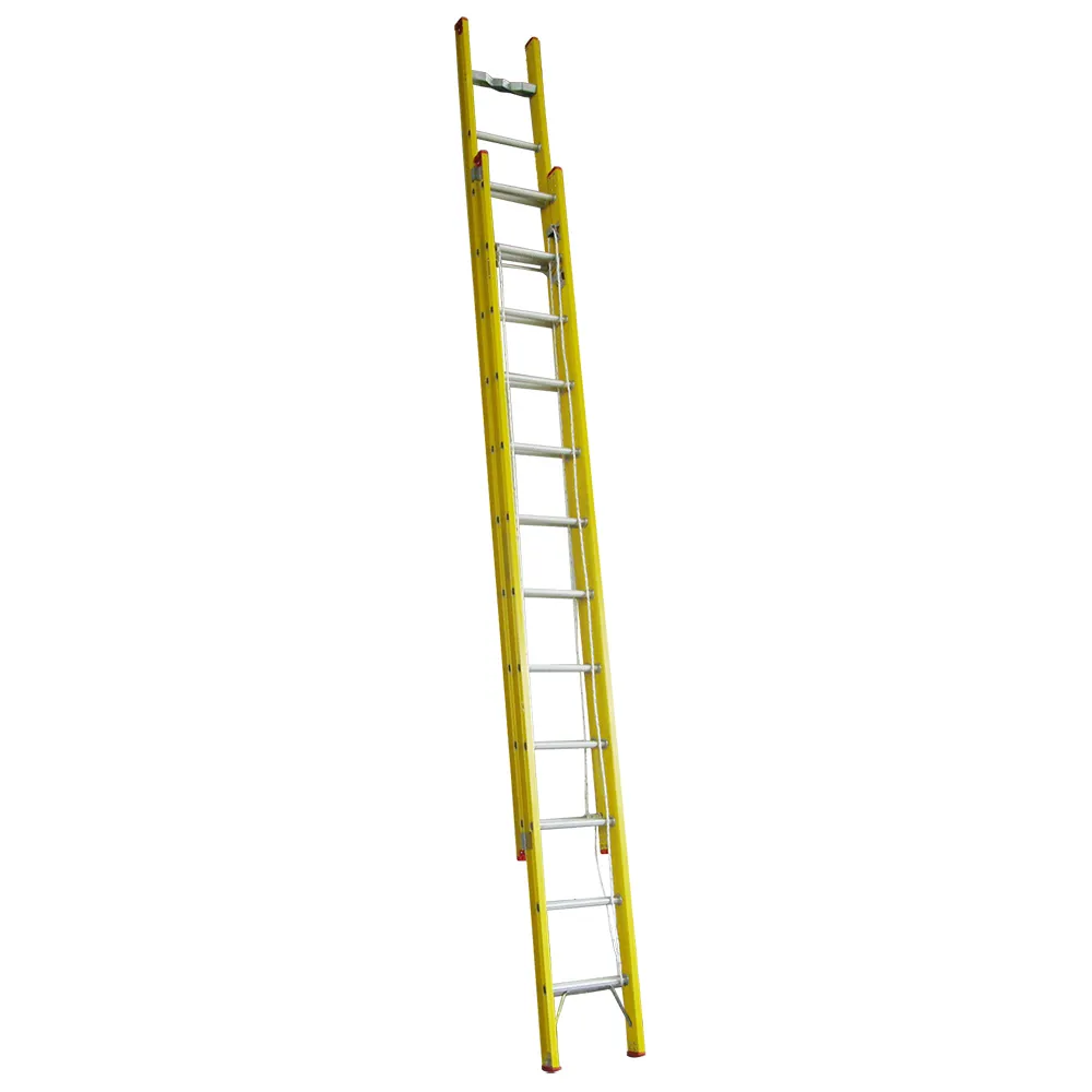 INDALEX 135kg Trade 4.0m - 6.7m Fibreglass Extension Ladder TRDXF22