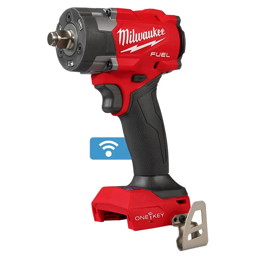 MILWAUKEE 18V FUEL ONE-KEY 1/2" Controlled Torque Impact Wrench with Friction Ring Skin M18ONEFIW2FC120