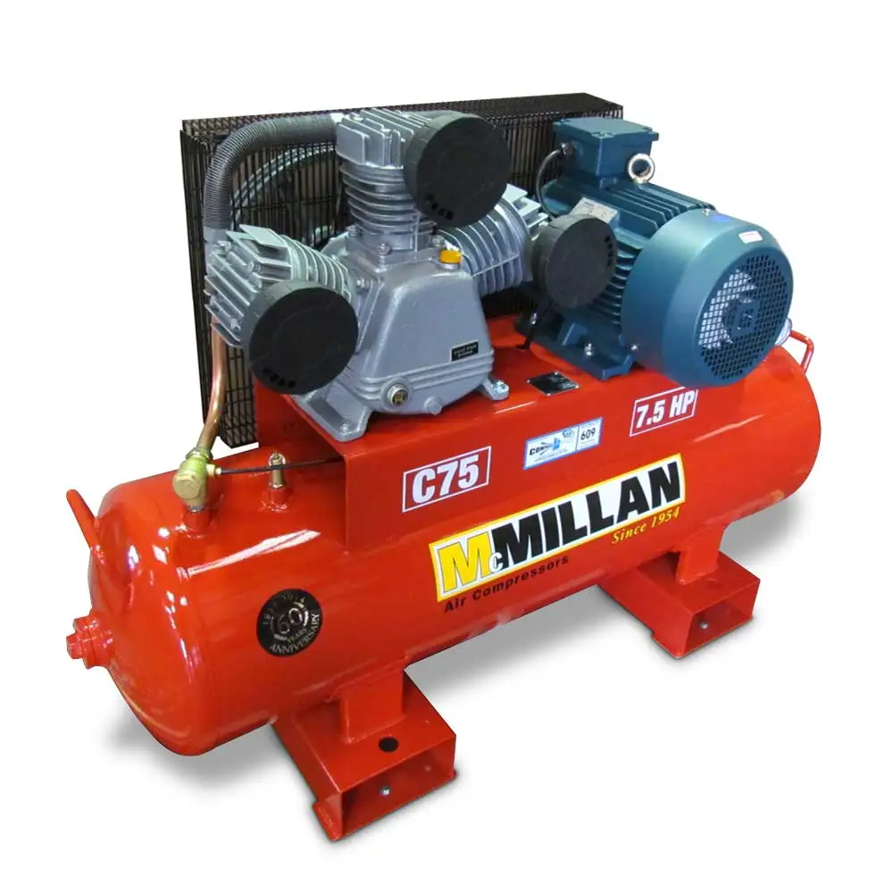 MCMILLAN 7.5HP 3 Phase  Air Compressor C75