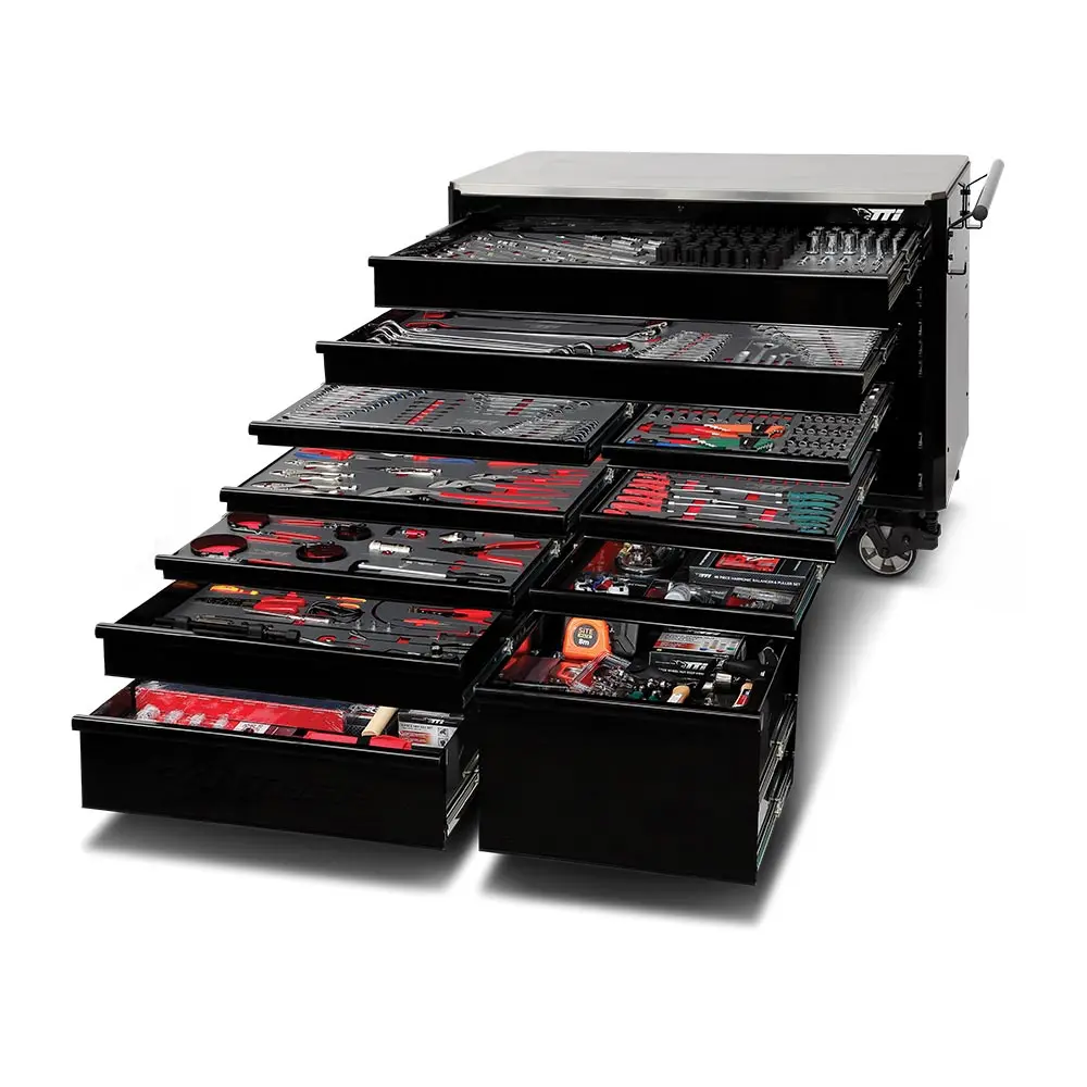TTI 1045 Piece 52" 11 Drawer Tool Trolley Kit TTK5211