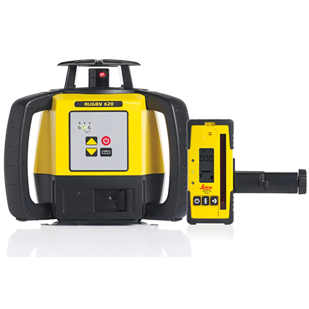 LEICA Rugby 620 Laser Level w/ Rod-Eye 140 Classic Receiver LG6005983