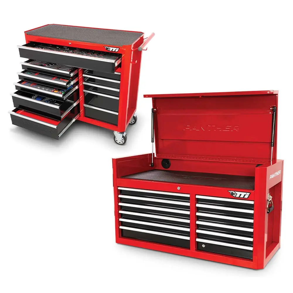 TTI 41" 23 Drawer Tool Trolley & Chest Combo 324 Piece TTKIT950