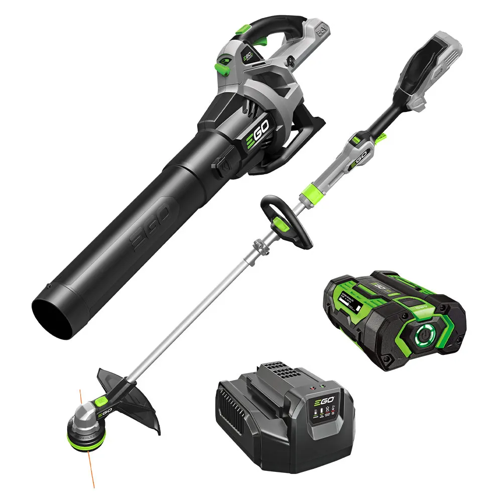 EGO 56V Line Trimmer 350mm 1 x 2.5ah Powerload Plus Bonus Blower STLB1401E-ST