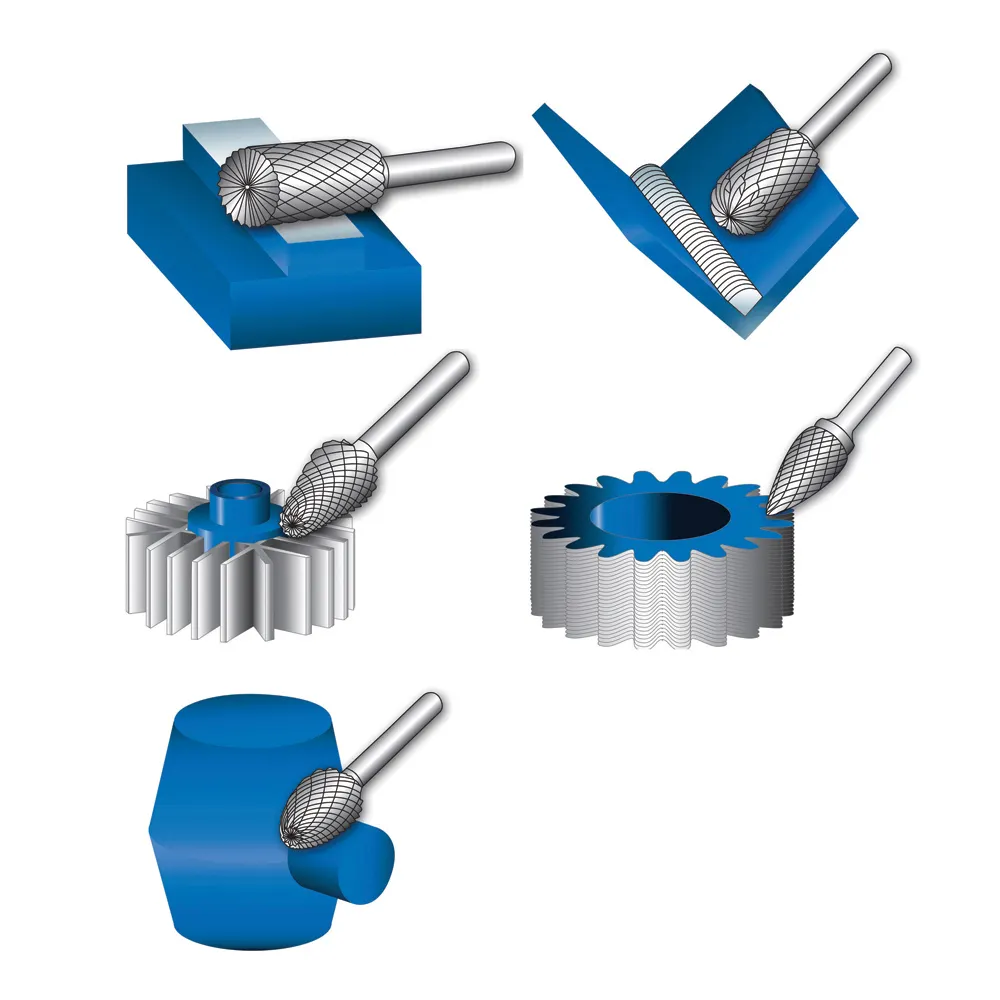 P&N WORKSHOP Carbide Burr Set - 5 Piece