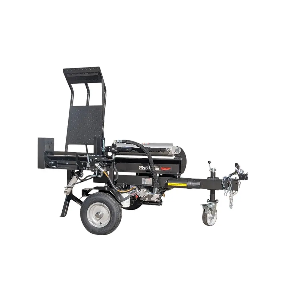 BLACK DIAMOND 50T 15HP 550mm Manual Start With Hyd Lift Table Log Splitter LS50LTBD