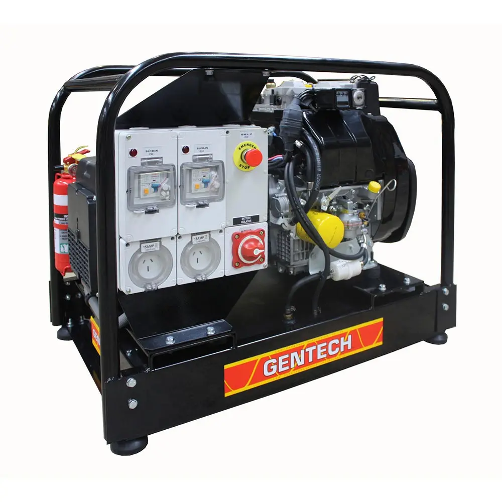 GENTECH 6.8kVA Yanmar Powered Mine Diesel Generator ED6800YSRE-MINE