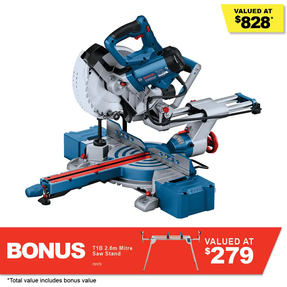 BOSCH 216mm 1200W Dual Bevel Mitre Saw COMP-SL 0601B49040