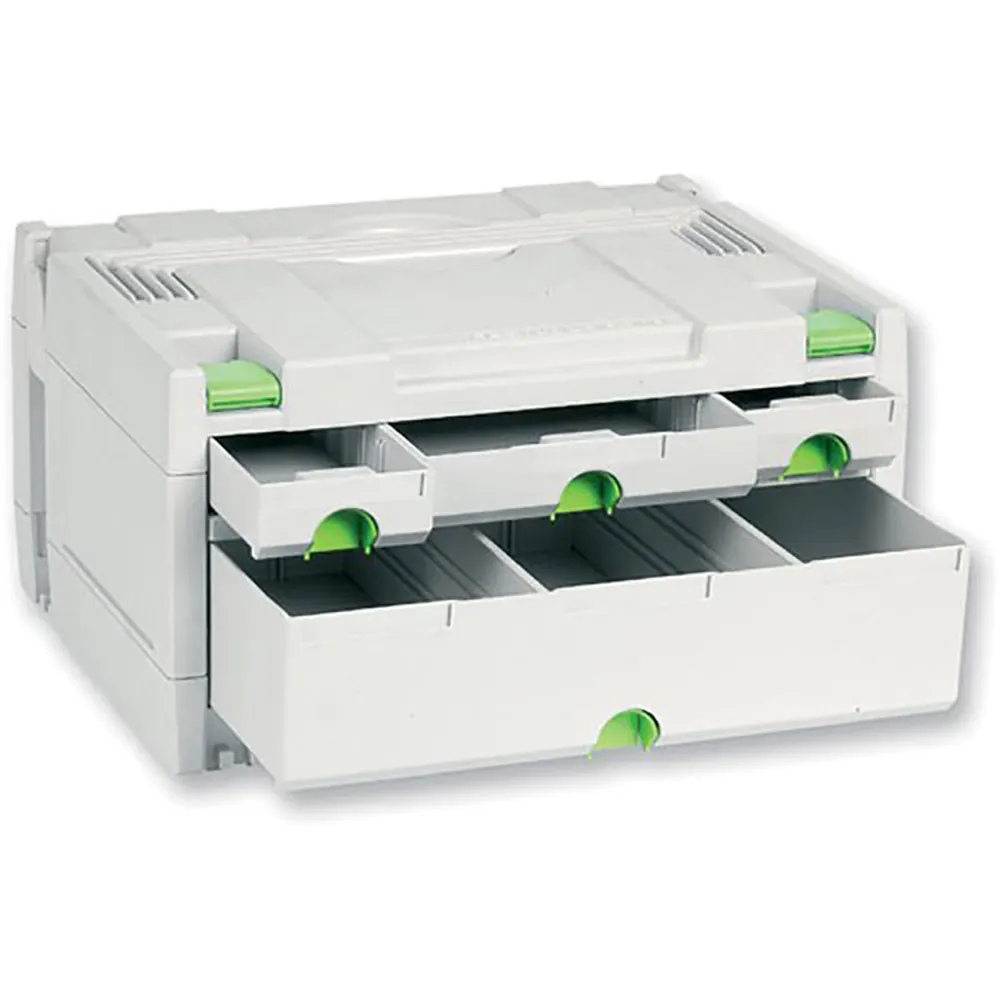 FESTOOL 4 Drawer Storage Sortainer Box 491522