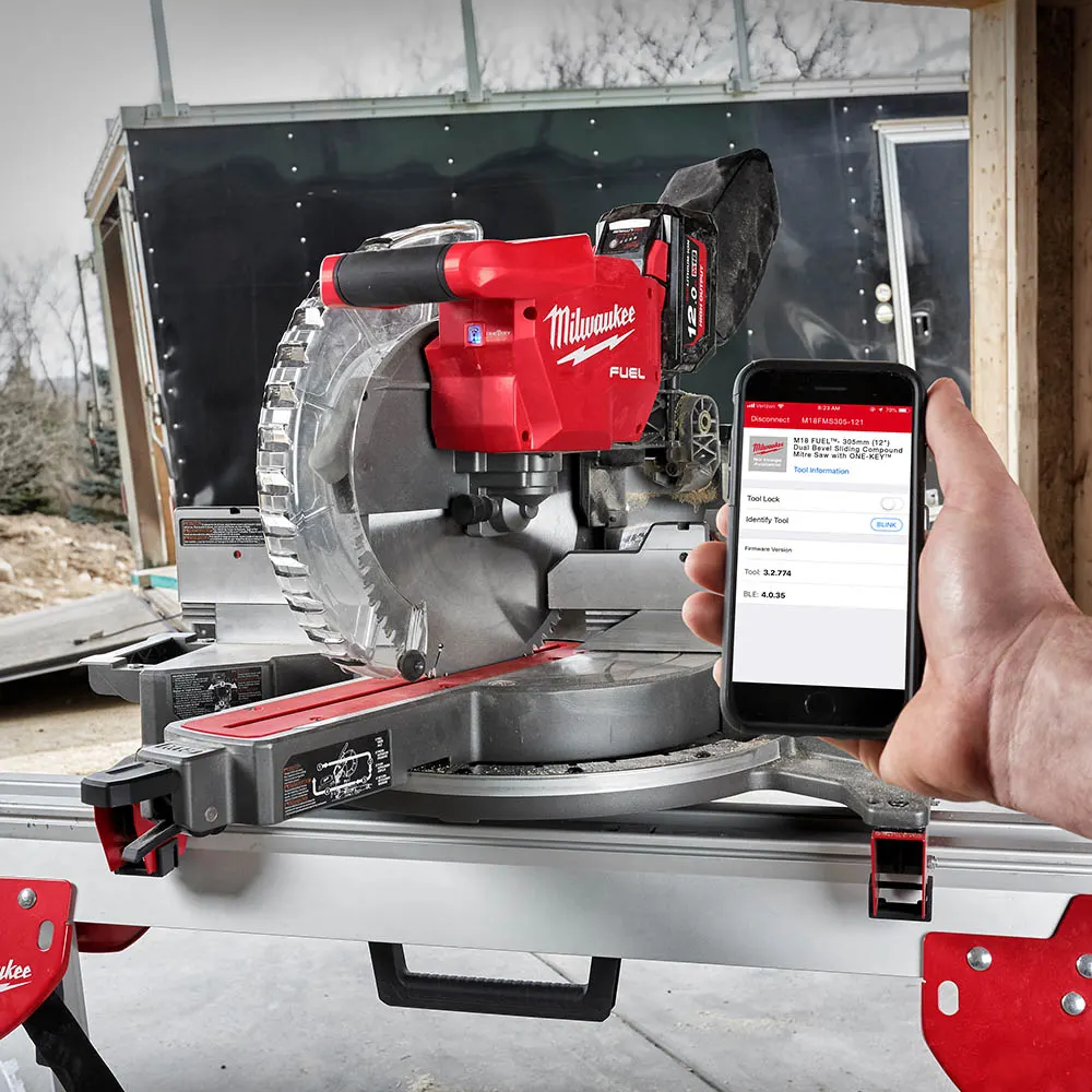 MILWAUKEE 18V FUEL 305mm Dual Bevel Sliding Compound Mitre Saw w. One-Key Skin M18FMS305-0