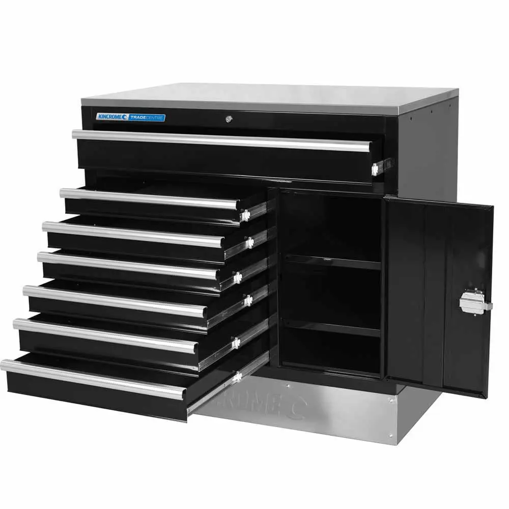 KINCROME 7 Drawer Trade Centre Cabinet Work Bench K7366