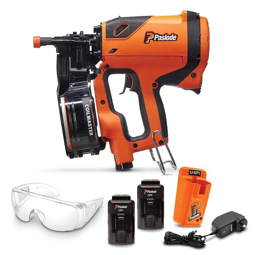 PASLODE 2 x 7.4V CoilMaster Gas Nailer Coiler Kit B50001