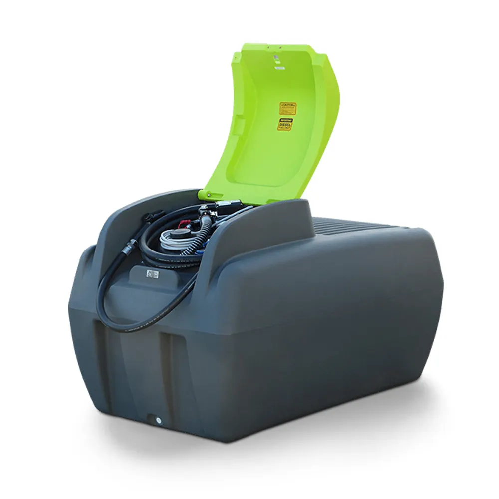 TRANS TANK INTERNATIONAL 1200L DieselCaptain Portable Diesel Fuel Tank Pod I-06036