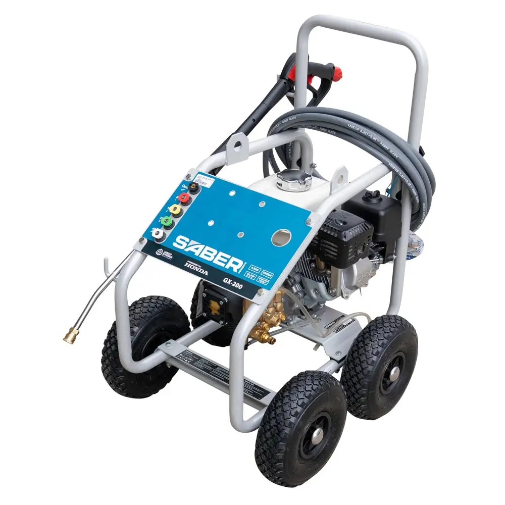 SABER 3400PSI 6.5HP Pro Pressure Washer Powered By Honda w/ GX-200 SP12GX200