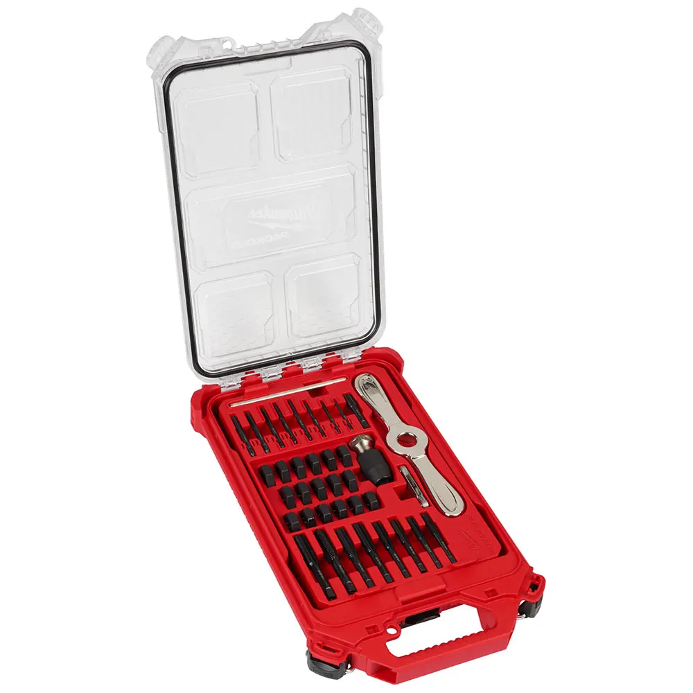 MILWAUKEE SAE Tap & Die Packout Set - 38 Piece 49225604