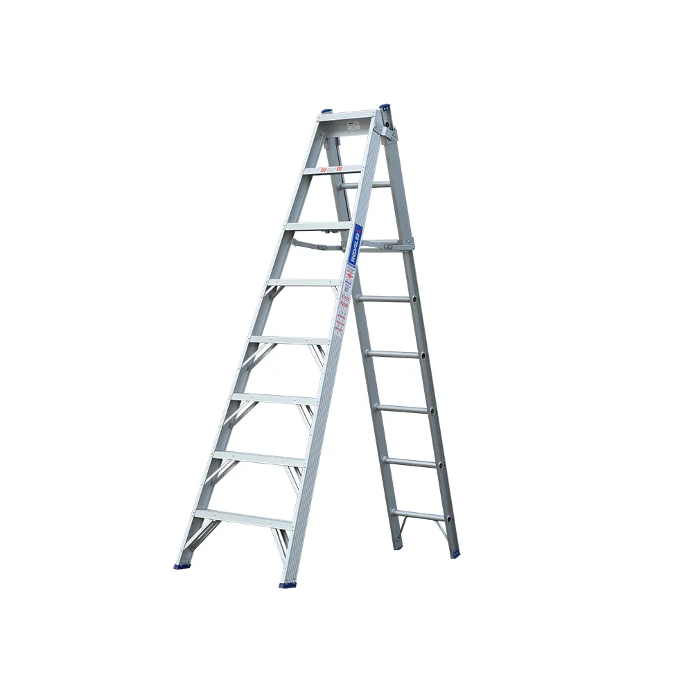 INDALEX 150kg Pro 2.4m - 4.1m Dual Purpose Aluminium Ladder PROC8