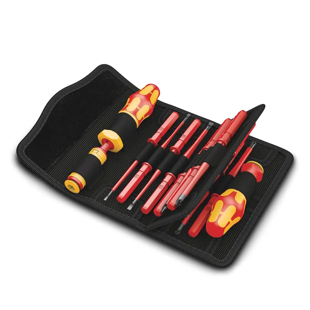 WERA Kraftform Kompakt VDE 16 Torque 1.2-3.0 Nm Extra Slim 1 - 16 Piece WER135906