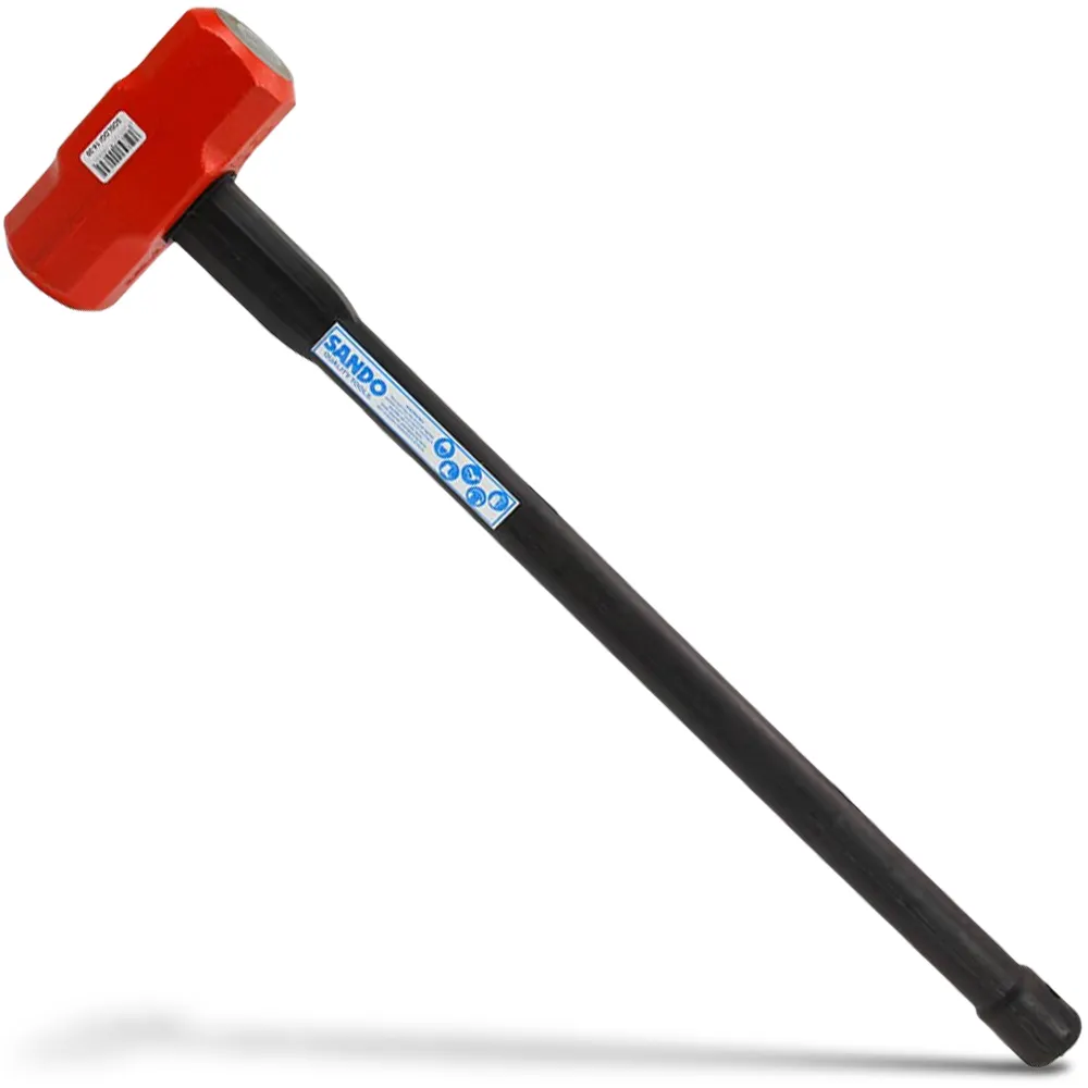 SANDO 750mm 4.5kg Steel Core Sledge Rubber Handle Hammer SDSLDG1030
