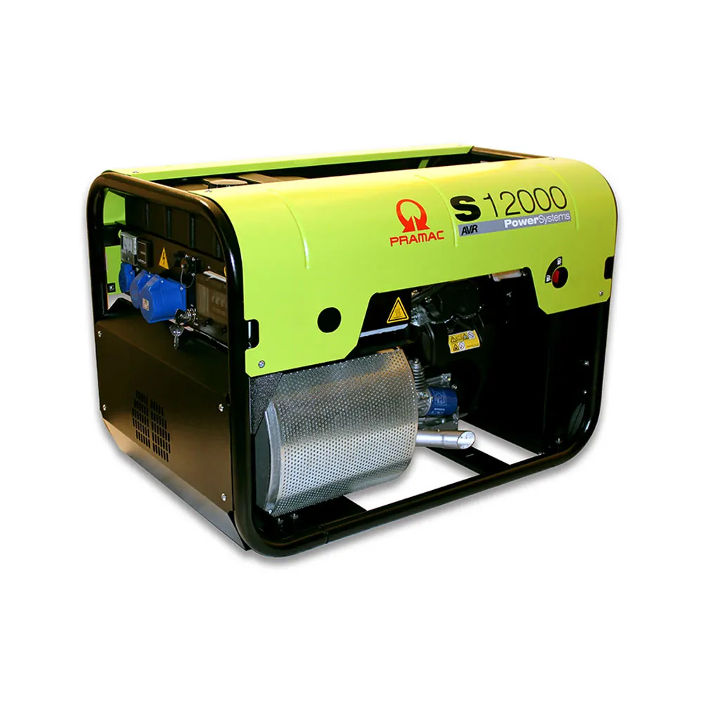 PRAMAC 13.9kVA Three Phase Electric Start Petrol Generator with Honda Engine S12000 PD123TH200V