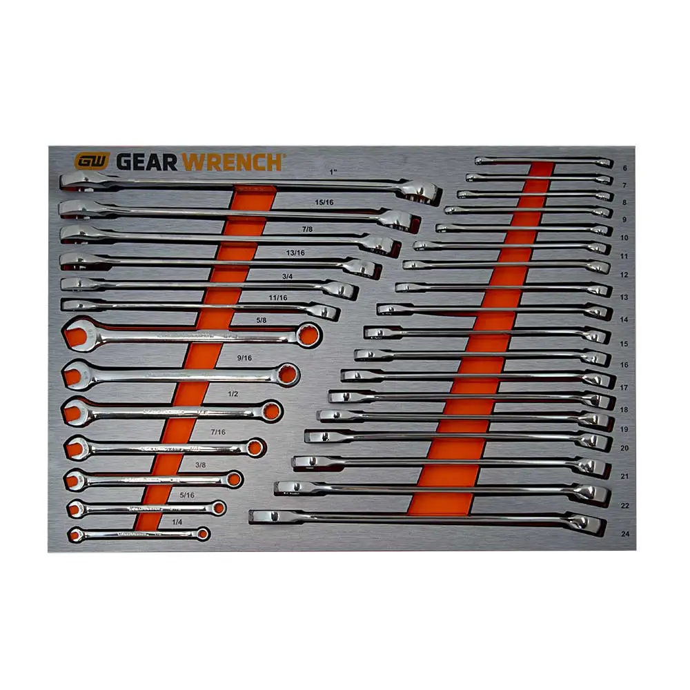 GEARWRENCH EVA Tray Wrenches Metric/SAE - 31 Piece 83991