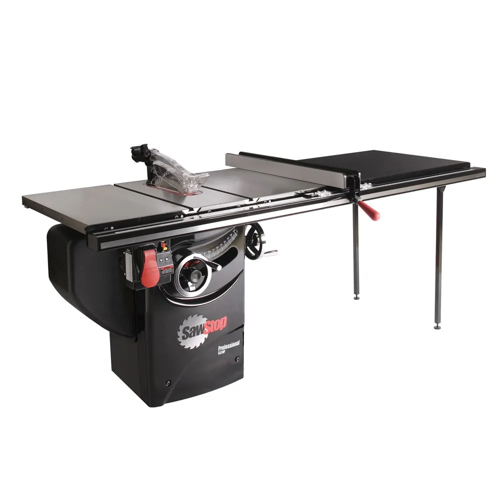 SAWSTOP Professional Cabinet Saw with 52inch T-Glide Rail SST-PCS52TGLIDE