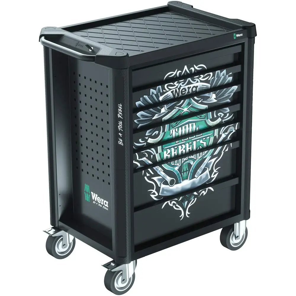 WERA Rebel Workstation 7 Drawer Trolley Tool Kit - 94 Piece WER150130