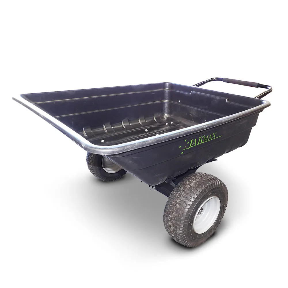 JAK MAX 150mm Poly Tipper Trailer - Big Wheel JM899