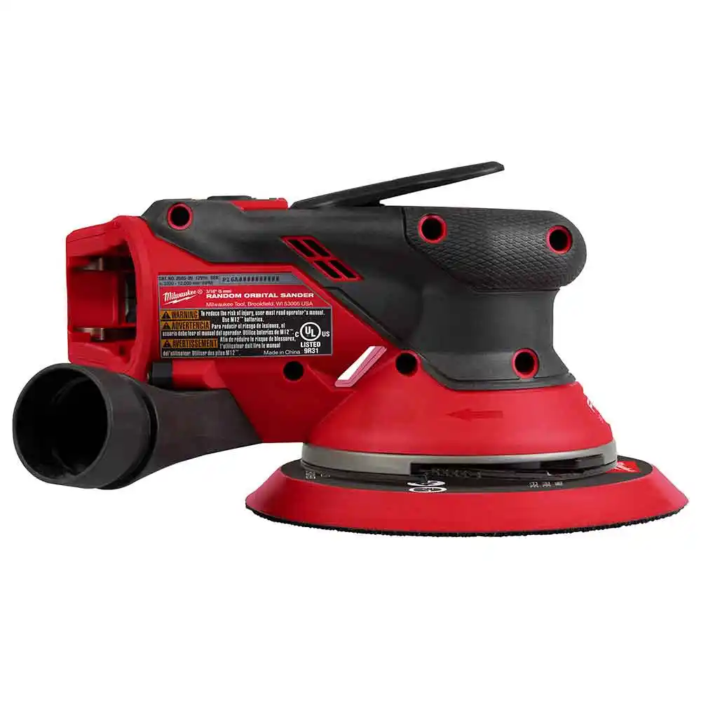 MILWAUKEE 12V FUEL 150mm (5mm) Random Orbital Sander Skin M12FROS500