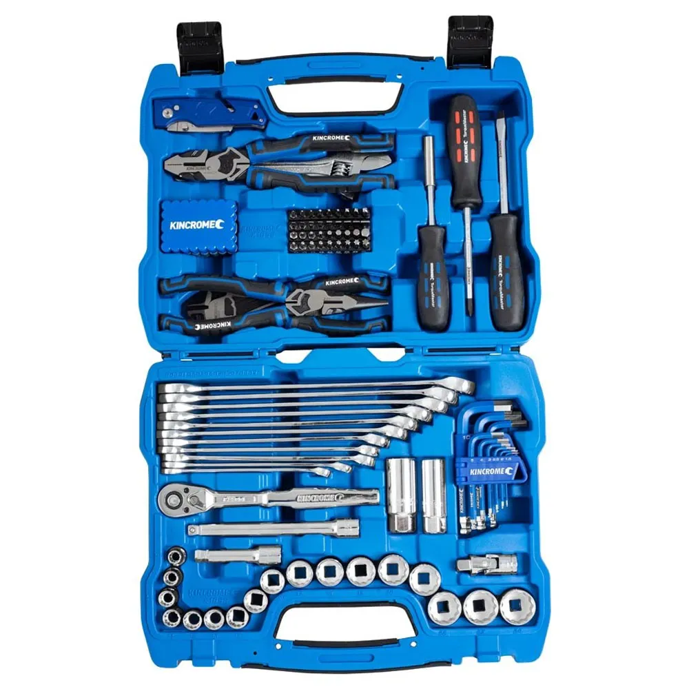 KINCROME 3/8inch Drive Portable Automotive Tool Kit - 120 Piece K1855