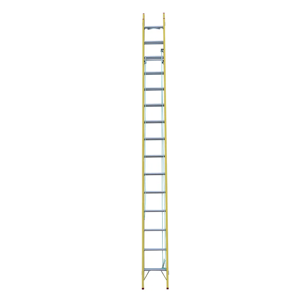 INDALEX 120kg Trade 4.9m - 8.2m Fibreglass Extension Ladder TRDXF26