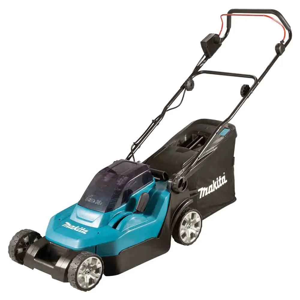 MAKITA 18Vx2 2 x 5.0Ah 380mm Lawn Mower Kit DLM382CT2