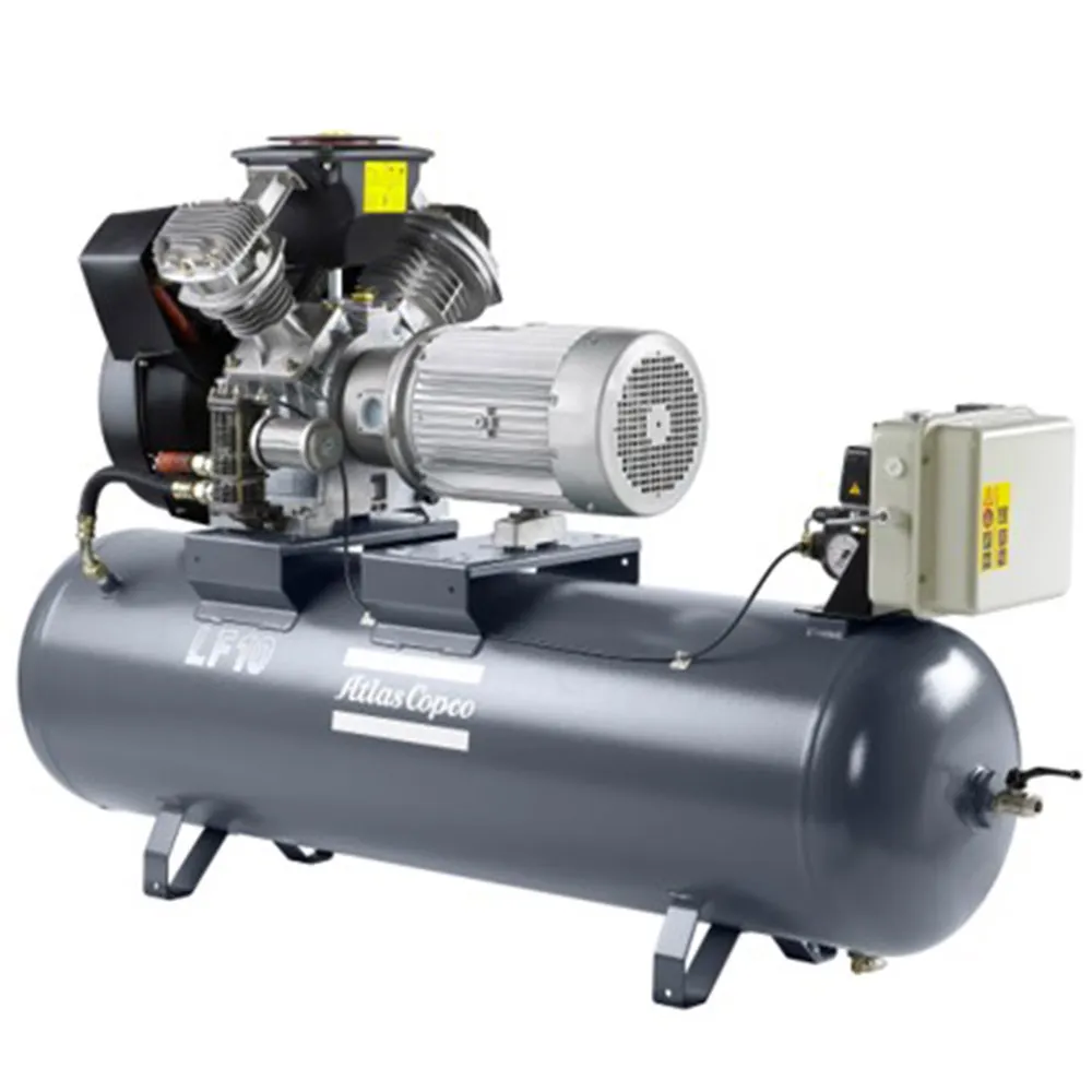 ATLAS COPCO 7HP 10Bar Premium Piston Compressor w. 500L Air Receiver 8115900378