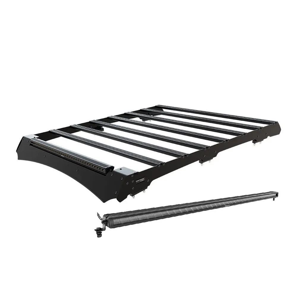 FRONT RUNNER RAM 1500 5th Gen Crew Cab (2019-Current) Slimsport Roof Rack with 40" Lightbar Kit KSDR003TB
