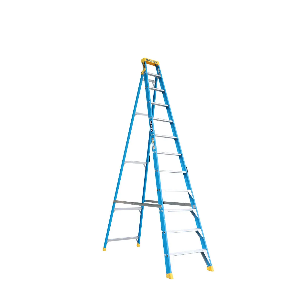 BAILEY Pro Fibreglass Single Sided Leaning Ladder 12 FS13976