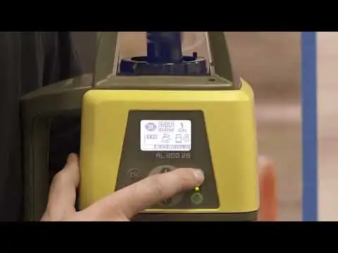 TOPCON RL-200 2S Dual Grade Rotating Laser (Rechargeable STANDARD - LS-80X Receiver & Remote Control) 314920853