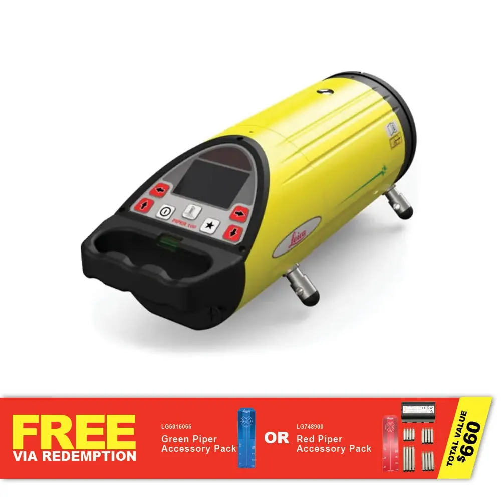 LEICA Piper 100G Green Beam Pipe Laser Package LG6016058