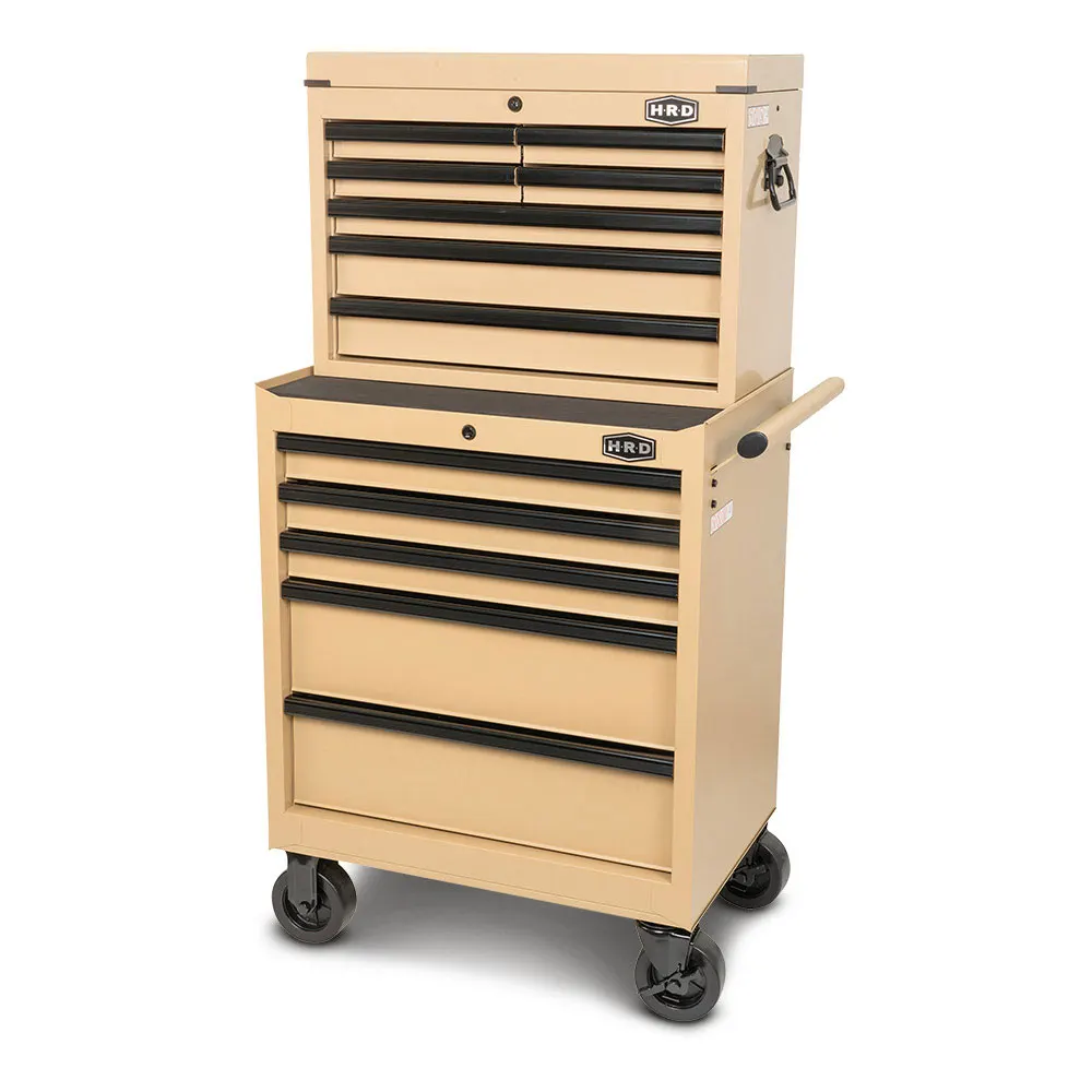 HRD 5 Drawer With 7 Drawer Tool Trolley Chest - Taupe TTKIT990