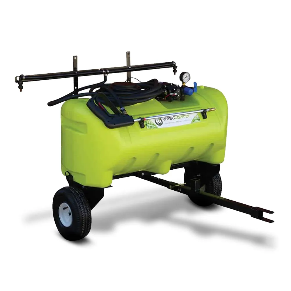 TRANS TANK INTERNATIONAL 55L WeedControl 12V Spot Sprayer Trailer with Boom (Zero-Turn Trailer) I-03123