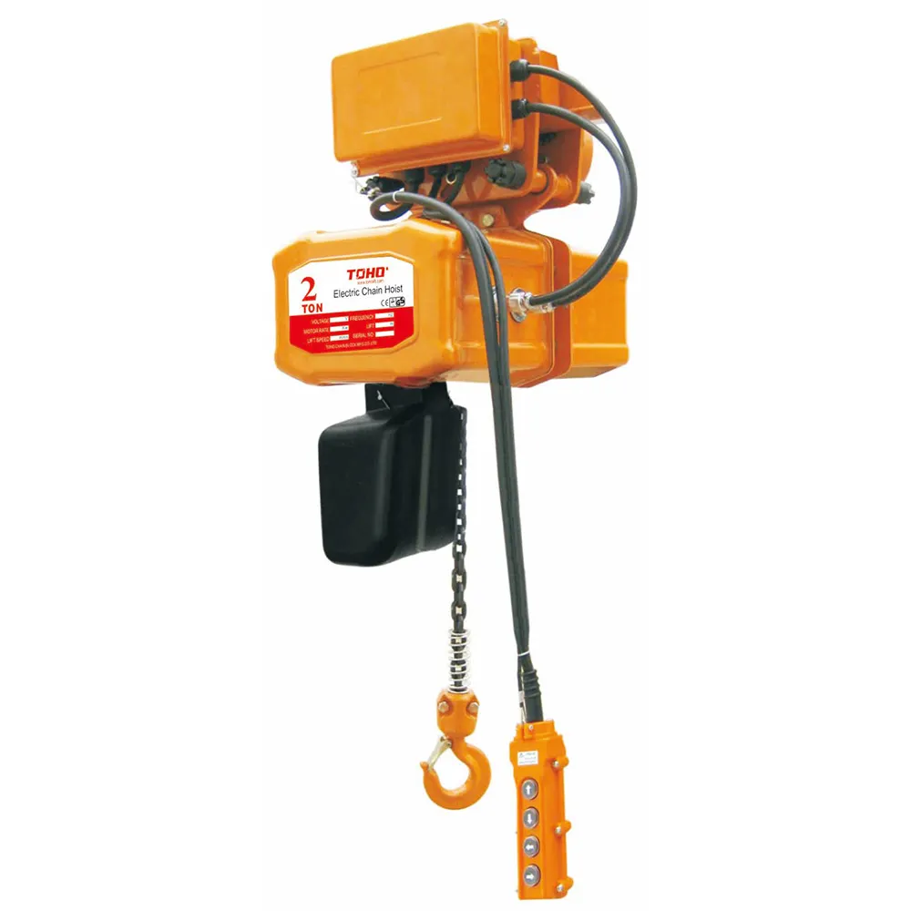 TOHO 2ton 6m Electric Trolley Chain Hoist TECH0206-ET